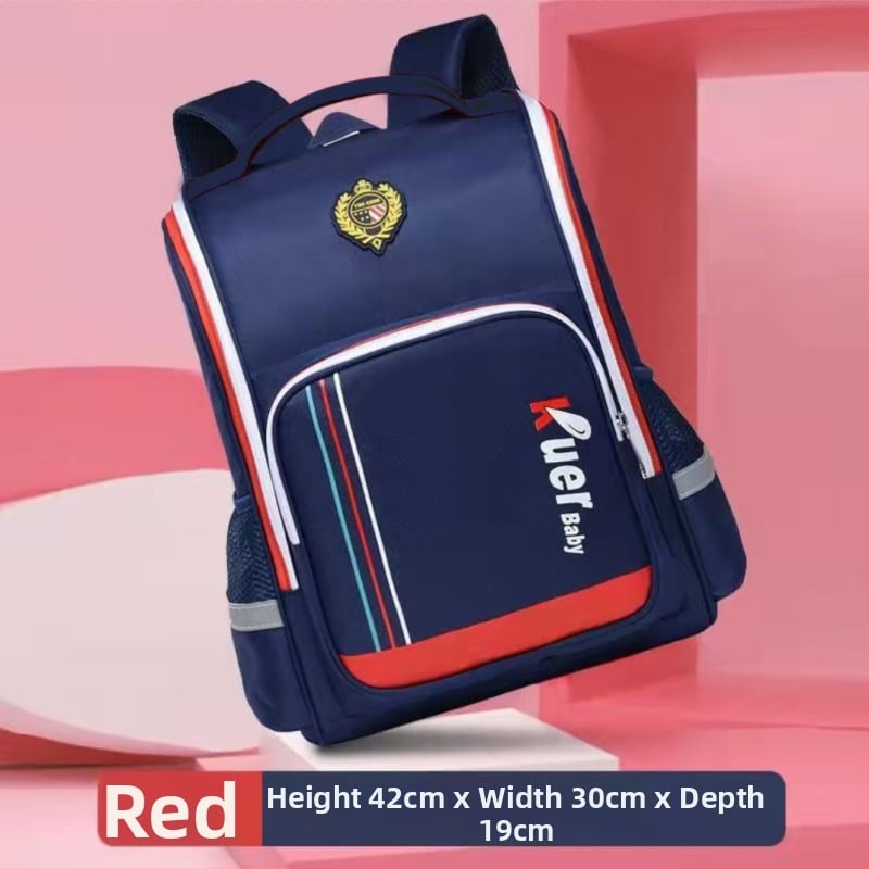 Školska torba za osnovnu školu (izuzetno lagana, zaštita kralježnice za smanjenje opterećenja, velika zapremina, vodootporna, zakrivljeni naramenice)