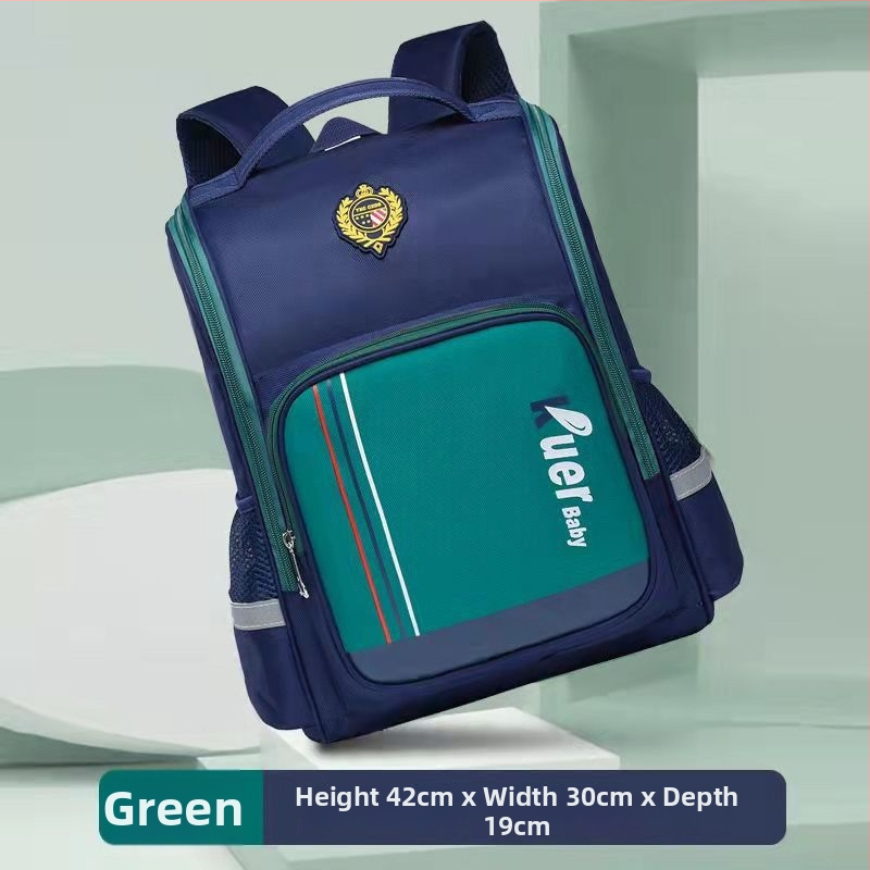 Školska torba za osnovnu školu (izuzetno lagana, zaštita kralježnice za smanjenje opterećenja, velika zapremina, vodootporna, zakrivljeni naramenice)