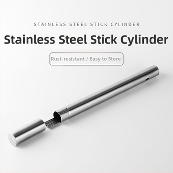 Ne magnetická nehrdzavejúca oceľ – vonkajšia špízová trubka so zásobníkom, balenie 200 kusov