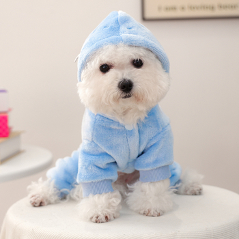 Kostim za transformaciju kućnih ljubimaca: dizajn anđeo-dragon, odjeća od poliestera s fleksi podstavom za pse i mačke, jesen-zima