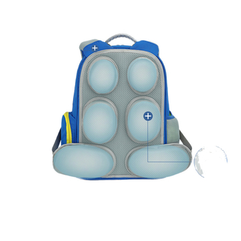 Rucsac școlar unisex cu protecție a coloanei vertebrale (clasele 1-6; material Oxford; respirabil)