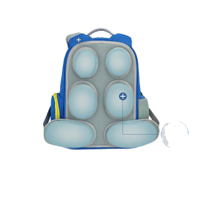 Rucsac școlar unisex cu protecție a coloanei vertebrale (clasele 1-6; material Oxford; respirabil)