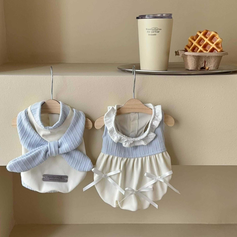 Vesta za pse – korejski stil, stil princeze, vanjska odjeća za male pasmine