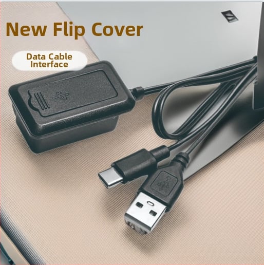 Καλώδιο USB επέκτασης με εξωτερικό περιστρεφόμενο περίβλημα, κατασκευή από χαλκό + PVC, αξεσουάρ αποσκευών