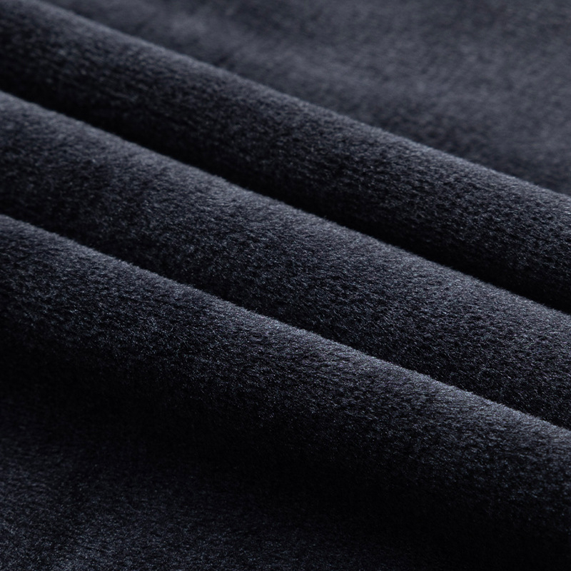 Ανδρικοί χειμωνιάτικοι παντελόνες για business στυλ, ίσια γραμμή, φλις επένδυση, ύφασμα από 72% πολυεστέρα, τρεις προστασίες