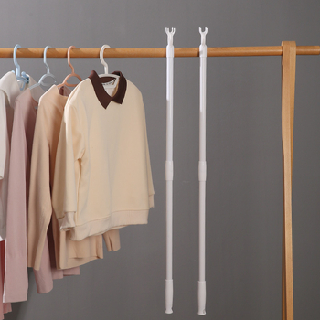 Bară de uscat haine din plastic pentru balcon, portabilă, cu design interconectat (lansată în 2013)