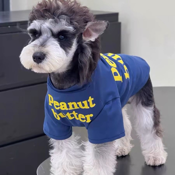 Суитшърт за кучета, дишащ полиестер, свободен стил, дрехи за домашни любимци, за всички сезони
