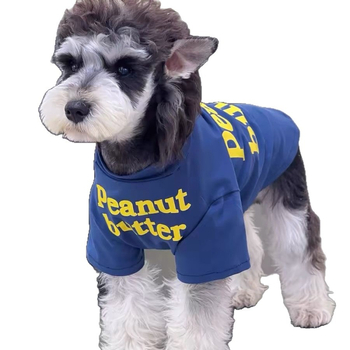 Суитшърт за кучета, дишащ полиестер, свободен стил, дрехи за домашни любимци, за всички сезони