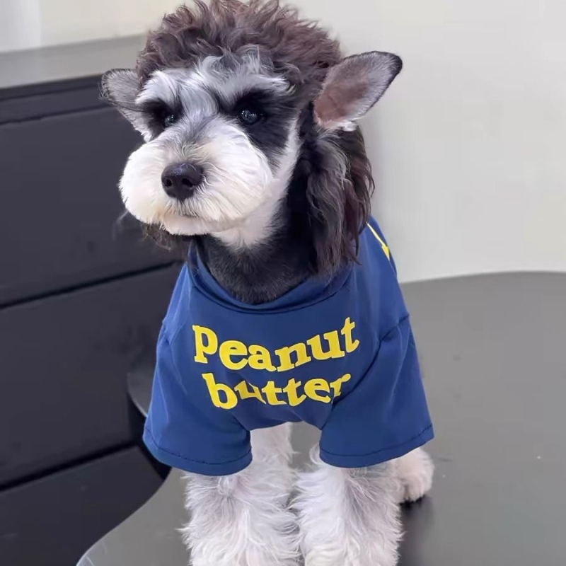 Суитшърт за кучета, дишащ полиестер, свободен стил, дрехи за домашни любимци, за всички сезони