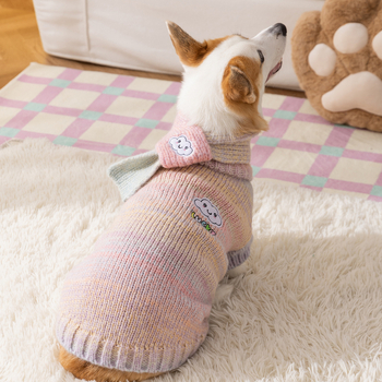 Sour Bear akrilni pulover za pse – casual unisex odjeća za pse, model 2510SXMJ0634-SX, za Corgi i Francuskog buldoga