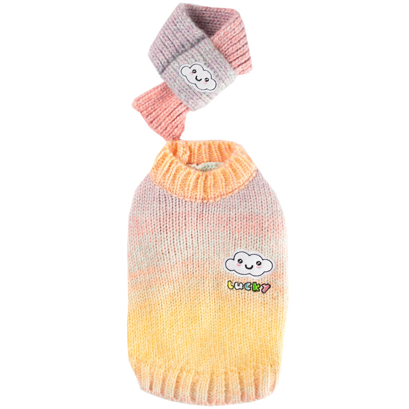 Sour Bear akrilni pulover za pse – casual unisex odjeća za pse, model 2510SXMJ0634-SX, za Corgi i Francuskog buldoga