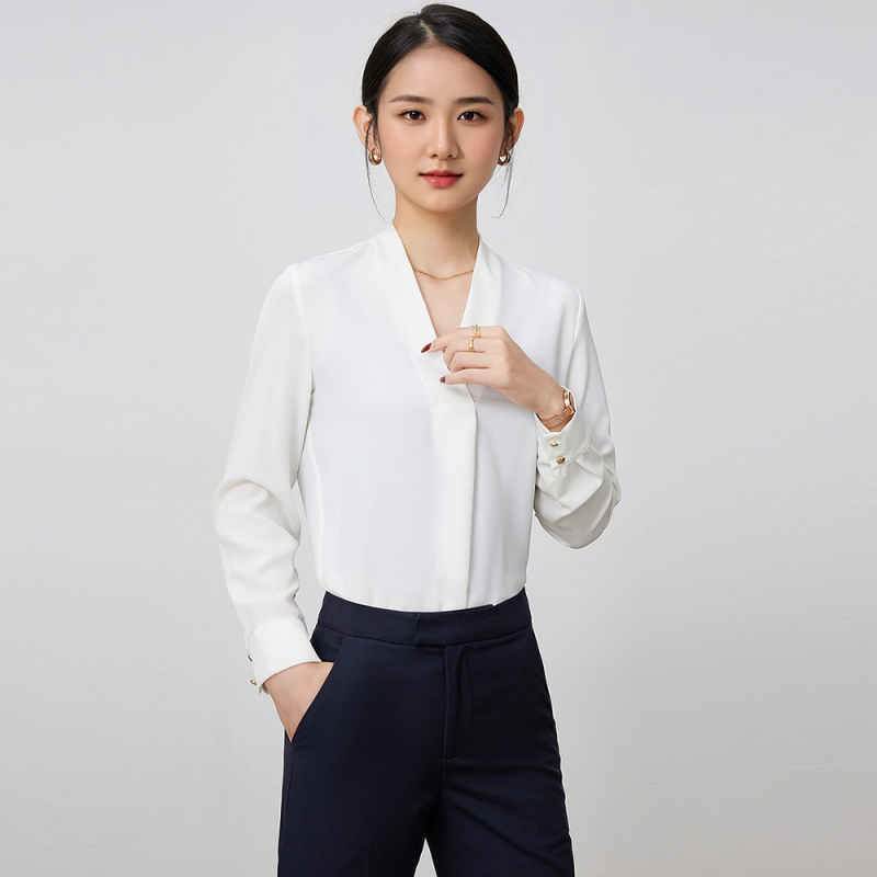 Costum feminin de afaceri cu vestă și pantaloni largi, top cardigan, țesătură rezistentă la șifonare, conținutul principal al țesăturii 80–90%