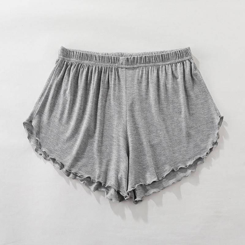 Ženske kratke hlače od modalnog materijala za ljeto – opuštena silueta, plus veličina, sportski stil, zaštita od prozirnosti, dužina do sredine bedra, kućne pidžame