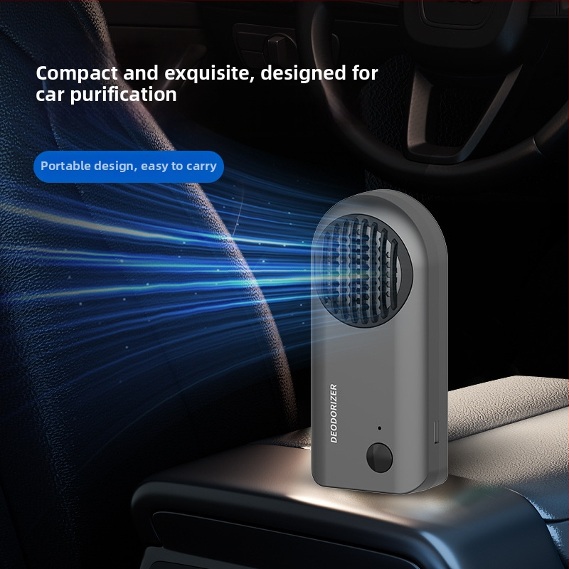 USB automobilni pročišćivač zraka s ozonom, snaga 1W, napon 5V, domet do 10 m², težina 0,5 kg