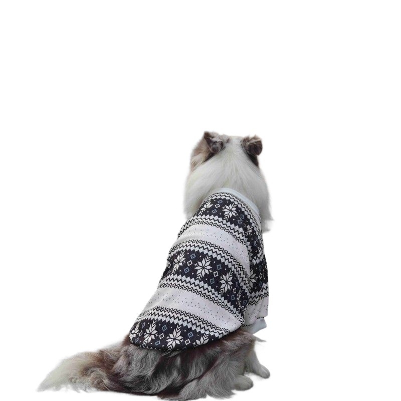 Odjeća za velike pse, jesensko-zimska topla jakna, universalni kroj, materijal: sweatshirt tkanina
