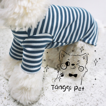 Jesen-zimska velur baza za kućne ljubimce, prugasti sloj Teddy i Bichon, psi i mačke