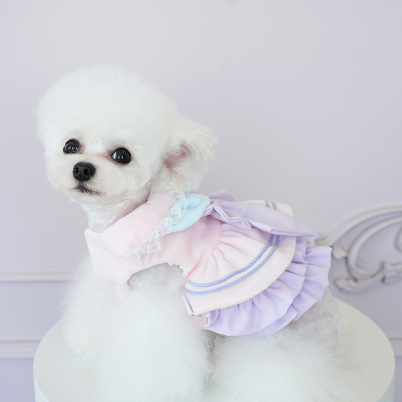 Suknja za kućne ljubimce, akrilni materijal, stil princeze, marka Lollypop pet