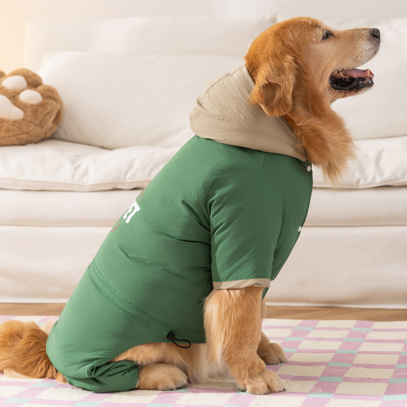 Kaput za pse s kapuljom od šivenog materijala, odjeća za kućne ljubimce, univerzalni stil, marka Hippie dog