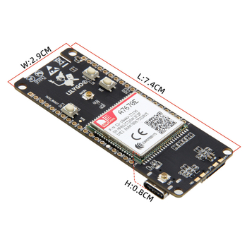 LILYGO T-Call A7670 ESP32 razvojna ploča s LTE/GSM modulom A7670E, 4G/2G