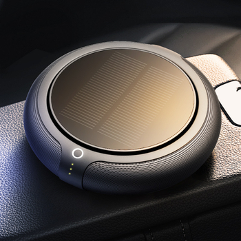 Соларен автомобилен пречиствател за въздуха и ароматизатор, CZ-Z2, съвместим с всички модели и настолен компютър, 5V