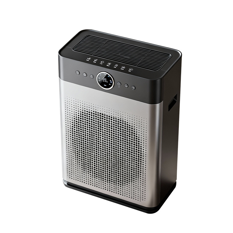 Οικιακός καθαριστής αέρα με αφαίρεση φορμαλδεΰδης, τεχνολογία αρνητικών ιόντων, 151–300 m³/h, θόρυβος 36–45 dB, κάλυψη 61 m² και άνω