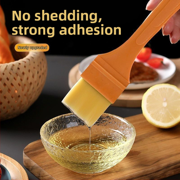 Visokotemperaturna BBQ četka za kuhinju, četka za ulje za pečenje i prženje, PP vlakna, drška od drugog materijala, moderni minimalistički stil