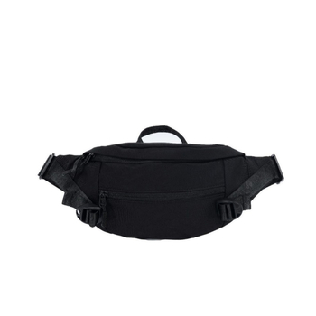 Muška prsna torba - ulični stil, najlon, podstava od poliestera, jednobojna, proljeće 2025