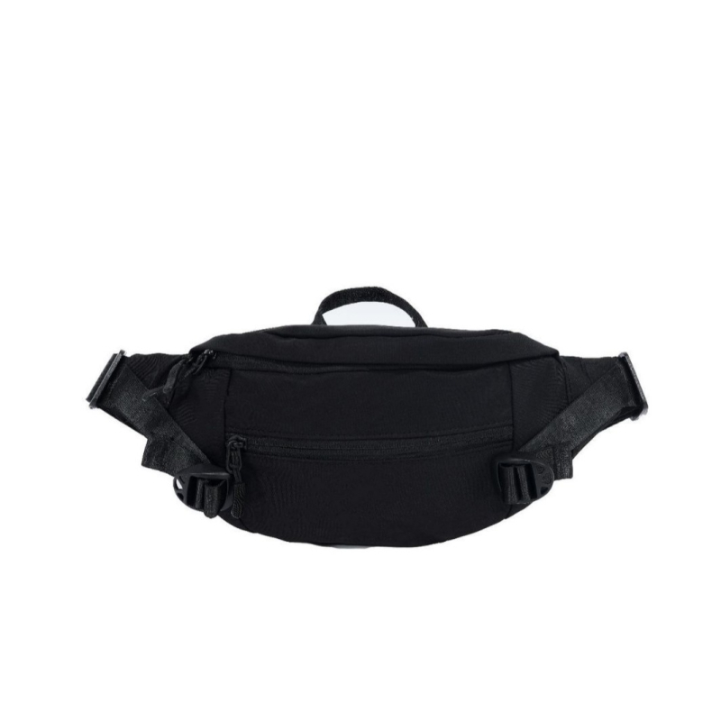 Muška prsna torba - ulični stil, najlon, podstava od poliestera, jednobojna, proljeće 2025