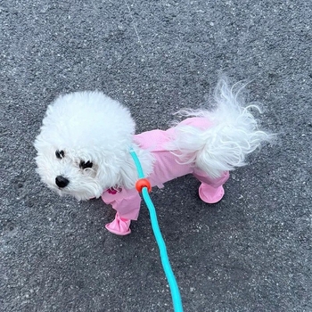 Odeća za psa s četiri noge, zaštita od prljavštine i urina, za male pasmine (Teddy/Bichon) vanjsko nošenje