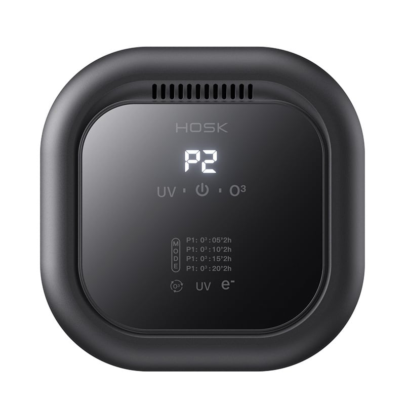 Απολυμαντής αέρα με υπεριώδη απολύμανση και όζον, αφαίρεση φορμαλδεΰδης και οσμών, USB τροφοδοσία