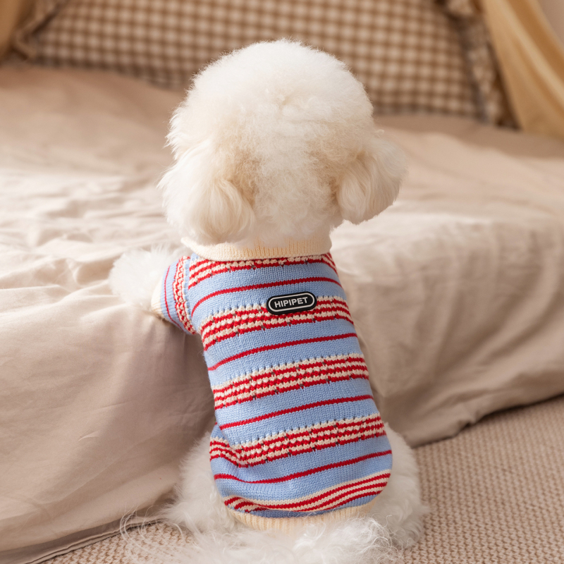 Pulover pentru câini, poliester, stil casual, Hippie dog, cod produs 2510sxmj0531-xp, îmbrăcăminte pentru animale de companie