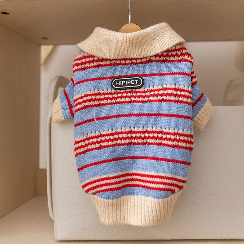 Pulover pentru câini, poliester, stil casual, Hippie dog, cod produs 2510sxmj0531-xp, îmbrăcăminte pentru animale de companie