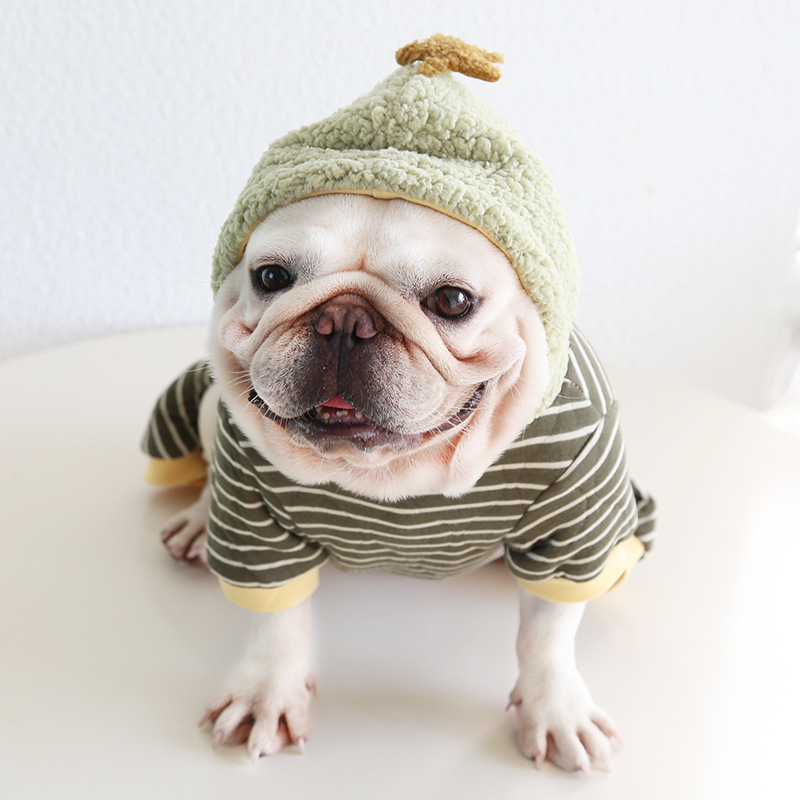 Petstyle Prešivene pižame za pse Moon Boat dizajn – za French Bulldog, English Bulldog, Pug, Corgi i Garfield Cat