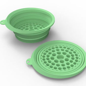 Skupna plastična posuda za pranje lica s ledom – Prijenosna posuda za lice za led terapiju