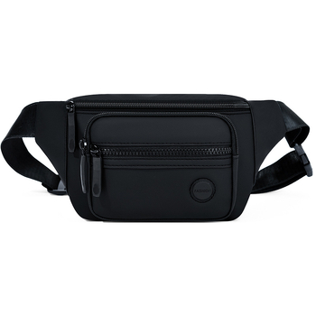 Muška pojasna torba za sport i outdoor aktivnosti, crossbody stil, velika kapaciteta (Oxford tkanina; vodootporna; ultra lagana; otporna na habanje; podstava od poliestera)