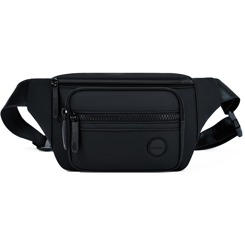 Muška pojasna torba za sport i outdoor aktivnosti, crossbody stil, velika kapaciteta (Oxford tkanina; vodootporna; ultra lagana; otporna na habanje; podstava od poliestera)