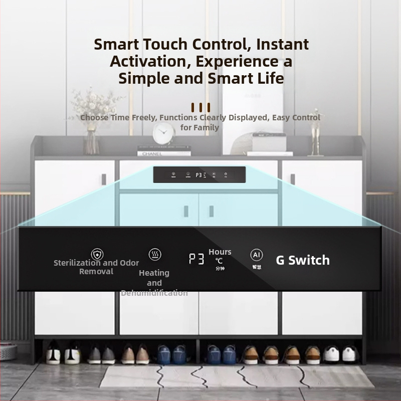 Συσκευή φροντίδας γκαρνταρόμπας και ντουλαπιού παπουτσιών με απολύμανση, αντιμετώπιση ακάρεων και οσμών; λειτουργεί με αρνητικά ιόντα, πλάσμα και όζον; χαμηλός θόρυβος κάτω από 36 dB; ροή αέρα 50 m3/h; επιτοίχια, τροφοδοσία από πρίζα.