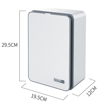 Οικιακός καθαριστής αέρα με τεχνολογία ανιόντων, αφαιρεί PM2.5, ομίχλη και καπνό· USB τροφοδοσία, αφής ελέγχος, ροή αέρα 51-150 m3/h, κατάλληλο για 11-20 m2, θόρυβος 36-45 dB