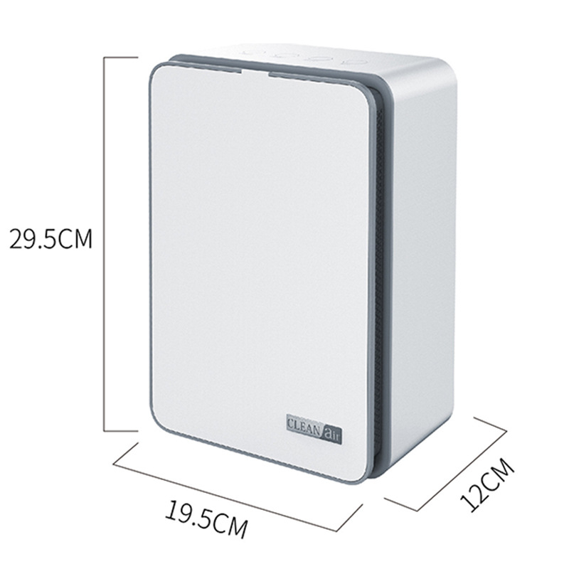 Οικιακός καθαριστής αέρα με τεχνολογία ανιόντων, αφαιρεί PM2.5, ομίχλη και καπνό· USB τροφοδοσία, αφής ελέγχος, ροή αέρα 51-150 m3/h, κατάλληλο για 11-20 m2, θόρυβος 36-45 dB