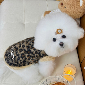 Jako za kućne ljubimce - INS stil zimska odjeća, ekstra debeli dvostruko sloj pliša, za pse i mačke, poliester, casual stil, zima/jesen, artikl 86116-Extra Thick Fur Collar