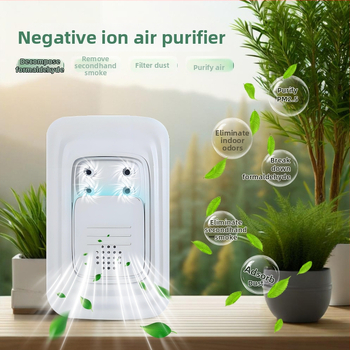 Καθαριστής αέρα με αρνητικά ιόντα τεσσάρων κεφαλών - απομακρύνει φορμαλδεΰδη και σωματίδια καπνού; αποστείρωση και απομάκρυνση οσμών; χαμηλός θόρυβος; ροή αέρα 50 m3/h