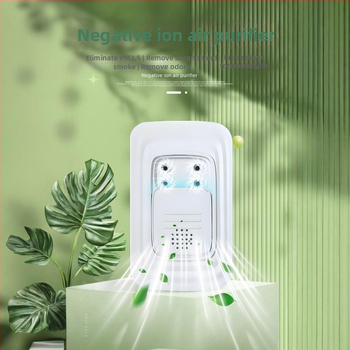 Καθαριστής αέρα με αρνητικά ιόντα τεσσάρων κεφαλών - απομακρύνει φορμαλδεΰδη και σωματίδια καπνού; αποστείρωση και απομάκρυνση οσμών; χαμηλός θόρυβος; ροή αέρα 50 m3/h