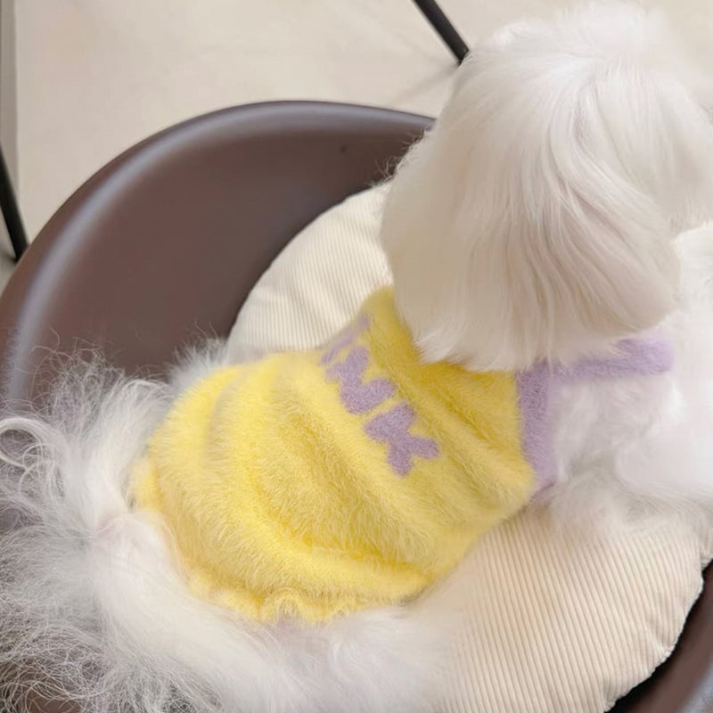 Pletena vesta za kućne ljubimce – za male pse, jesen/zima, Toy Poodle, Bichon Frise, Pomeranian