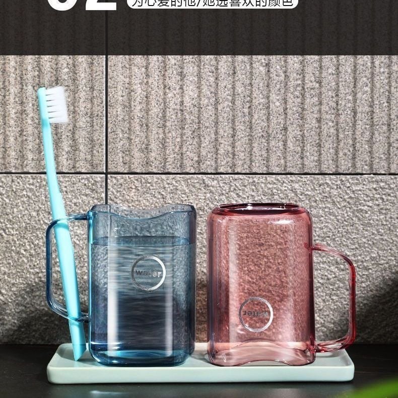 Set četkice za zube i čašica za ispiranje - Materijal: smola, Model: PDD1004622179, Za kućnu upotrebu