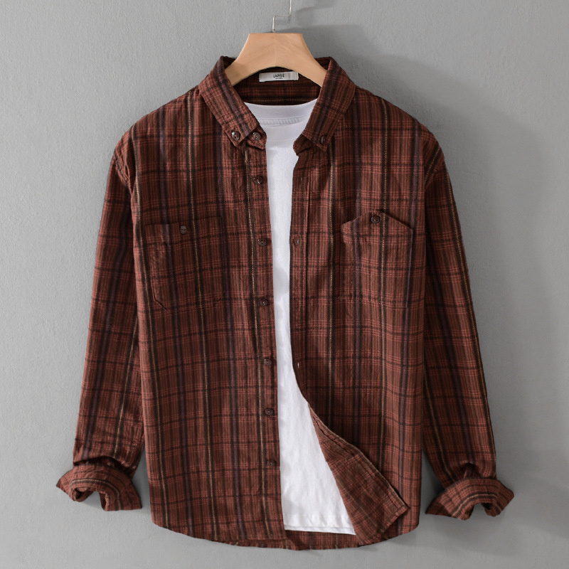 Muška košulja, pamuk, dugi rukav, prugasta, uski kroj (Materijal: Pamuk; Uzorak: Prugasti; Rukavi: Dugi; Kroj: Uski)