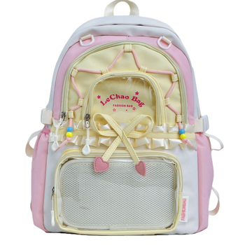 Nothing nylon ruksak za djevojke, mladenački kampus stil s anime uzorkom