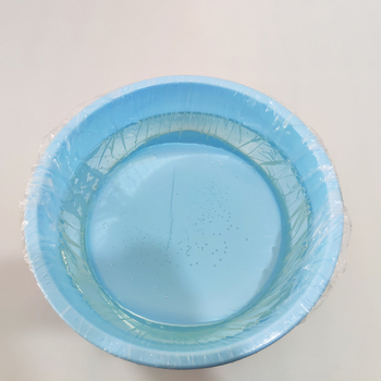 Egyszer használatos mosdózacskó, műanyagból, vízálló, hőzáró élű lezárás, 100% tiszta anyag, tömeg 0,1-0,3 kg