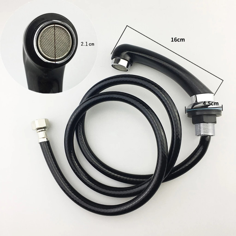 Set tuša za umivaonik u salonu ljepote – model XH-306, plastični materijal, funkcija kiša, radna temperatura 100, moderan minimalistički stil