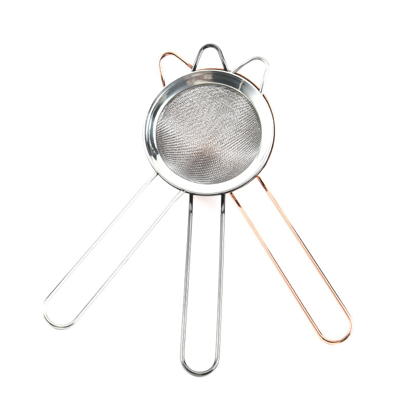 Cernător de făină din oțel inoxidabil 304, manual, cu sită din silicon, pentru coacere