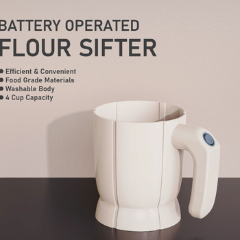 Ηλεκτρικό κόσκινο αλευριού, κυπελλοειδές τύπου κόσκινο για οικιακή αρτοποιία